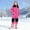 Pink, variant on ATOGUTA Kids Ski Suits Jumpsuits Boys Girls Lightweight Insulated Ski Suit Windproof Hooded Snowsuit Size 1T-9, Purple