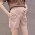 thumbnail image 6 of pstuiky Maternity Gym Shorts Plus Size High Waist Stretch Adjustable Support Comfortable Lounge Wear Pregnancy Maternity Bike Shorts, 6 of 8