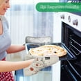 thumbnail image 2 of Yayeee Pot Holders Kitchen Heat Resistant with Pocket 7"x9.8" Cotton Oven Cooking Hot Pads, Red Flower, 2 of 7