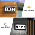 thumbnail image 3 of Solar Address Sign, Lighted Address Numbers Outdoor Waterproof, LED Address Plaque, House Numbers for Outside, Grey, 3 of 7