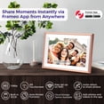 thumbnail image 2 of Frameo Marco de Fotos Digital Wifi ELIME de 10,1" - Giro Automático - Almacenamiento de 32 GB, Ranura Micro SD, 2 of 7
