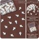 thumbnail image 5 of 40 piezas de dijes de concha de agua dulce natural blanca de 2 colores, conectores, eslabones, colgantes, dijes de Pascua, dijes punk, 5 of 6