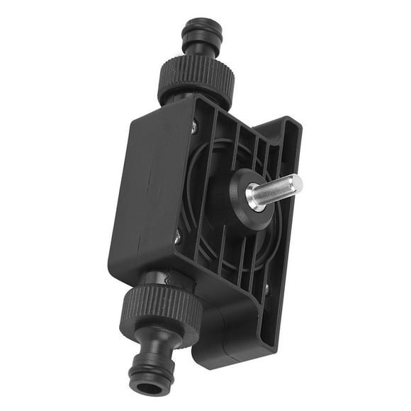 Portable Electric Drill Driven Type Pump, Compact Plastic Water Oil Pump Electric Drill Water Pump Drill Pump with 2pcs Connector