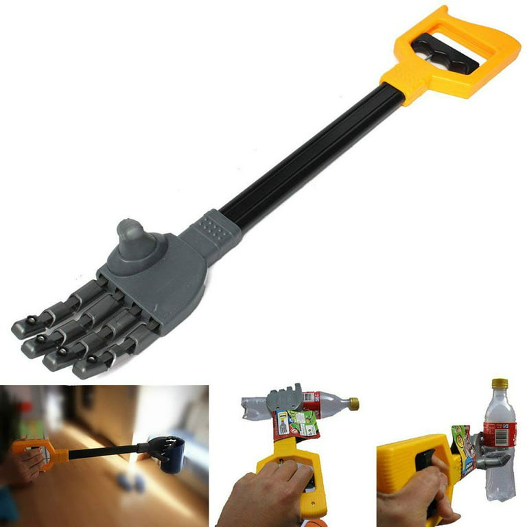  JA-RU Robot Arm Claw Grabber Gun (1 Toy Assorted) 12 Inch Long  Reach. Reacher Grabber Pickup Tool Kids Toys. Interactive Play & Learning  Toy. Hand Eye Coordination Training. 5614-1p : Toys