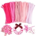 thumbnail image 1 of 500 limpiapipas para manualidades: tallos de chenilla, varillas suaves y esponjosas para hacer flores., 1 of 7