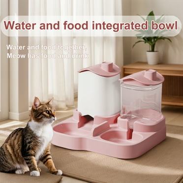 Integrated Automatic Pet Feeder Large Capacity for Cats & Dogs