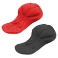 thumbnail image 1 of Almohadilla de gel de silicona Baoblaze 2x Ciclismo Bicicleta 35x20.5cm rojo negro, 1 of 8