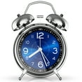 thumbnail image 2 of Reloj Despertador Súper Ruidoso para Personas Que Duermen con Mucho Espíritu, Reloj Despertador de 4 Pulgadas con Doble Campana y Luz de Fondo, Silencioso sin Tictac y Esfera Luminosa, Relojes Desper, 2 of 7