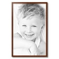 thumbnail image 2 of ArtToFrames 18" x 28" Walnut Picture Frame, 18x28 inch Brown Wood Poster Frame (WOM-4215),  Pack, 2 of 8
