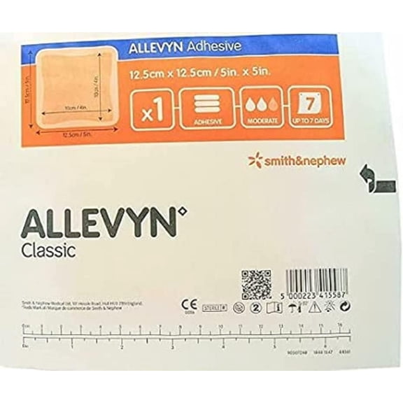 Smith & Nephew 66000044 Allevyn Adhesive Foam Dressing 5 in. x 5 in. (Each)