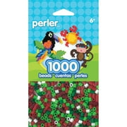 Mini Perler Beads 1,000/Pkg-Holiday Mix, Pk 3, Perler