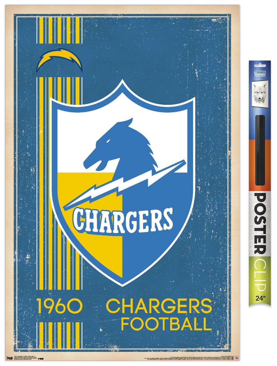 NFL Los Angeles Chargers - Logo rétro 17