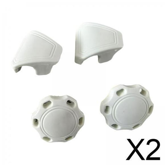 Colaxi 2xFootball Helmet Visor Clips Hardwares Helmet Accessories Nylon Helmet Screws