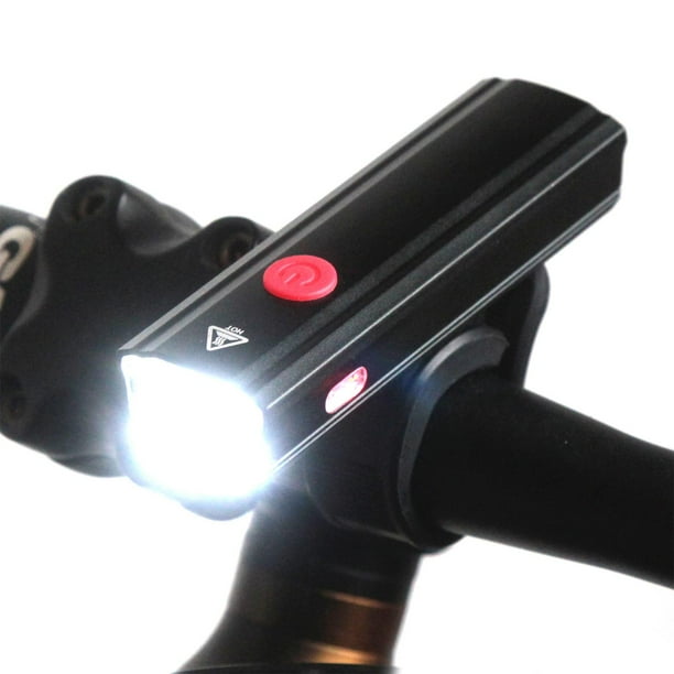 Faro de bicicleta recargable Baoblaze 2000mAh 4 modos impermeable