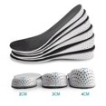 thumbnail image 5 of Height Increase Memory Foam Shoe Inserts Cushion Lift 2-4cm Pads Antislip, 5 of 5