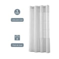 thumbnail image 3 of Cortina para Ventana Home Creations DecorativaBlanco, 3 of 4