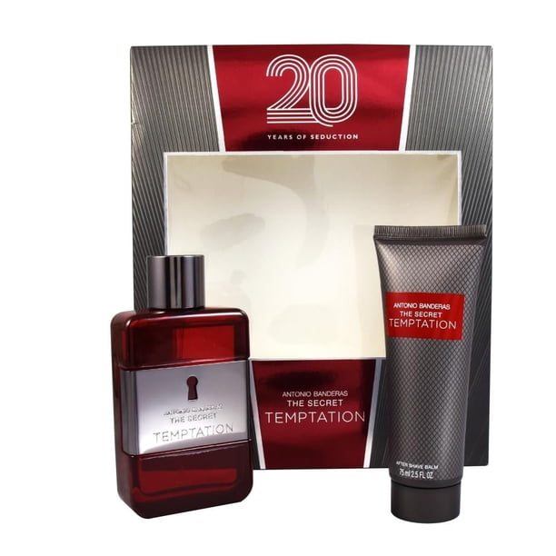 Set Antonio Banderas The Secret Temptation Men 20 años 2 piezas