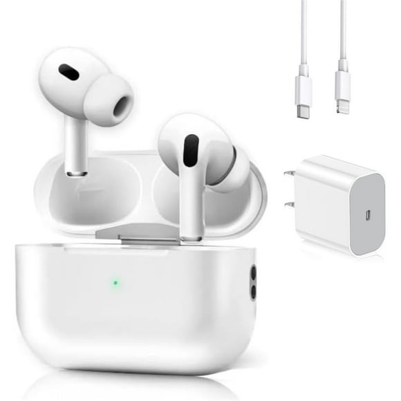 Audífonos Inalámbricos con Estuche de Carga, Cubo de 35W y Cable, Compatibles con Dispositivos Android y Otros Sistemas