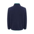 thumbnail image 4 of Haitryli Kids Boys Warm Fleece Sweatshirt Jacket Holidays Play Wear Family Gatherings Pullover Top With Pockets Navy Blue 150, 4 of 7