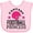 AD-Pink, variant on Inktastic Fantasy Football Princess Girls Baby Bib