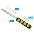 thumbnail image 3 of Unique Bargains 1.2M/4ft Telescopic Handheld Flagpoles,2Set Pointer Stick w Sponge Handle Yellow, 3 of 8