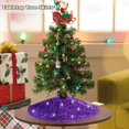 thumbnail image 3 of Christmas Tree Skirt Decorative Holiday Party Festive Home for Xmas Celebrations and Events, 3 of 6