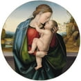 thumbnail image 3 of Fra Bartolomeo 15x15 Black Modern Framed Museum Art Print Titled - The Madonna and Child, 3 of 5