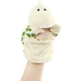 thumbnail image 1 of Tortuga de dibujos animados marioneta de mano de felpa juego de rol juguete Animal para contar historias enseñanza marioneta regalo para niños, 1 of 6