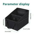 thumbnail image 3 of Car Storage Organizer Oxford Cloth Fabric Car Seat Compartments Collapsible Trunk Storage Box Mesh Pockets Organizers and Storage, Front Seat Organizer Bag for Travel, 3 of 7