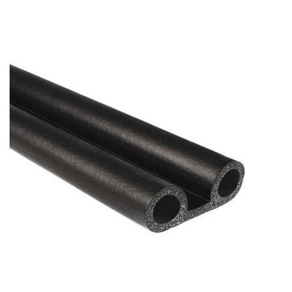 Trim-Lok Weather Seal,EPDM Rubber, Black, 25 ft L X1145HT-25