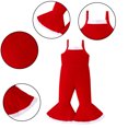 thumbnail image 7 of Godderr Infant Toddler Jumpsuit Bell Bottoms 6M-5Y Baby Girl Romper Jumpsuit Overalls Bell Bottom Pants Fall Suspender Leggings, 7 of 7