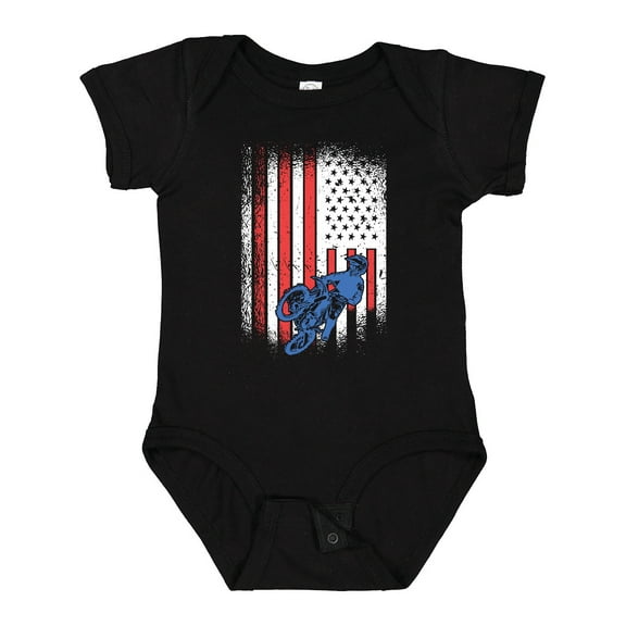 Inktastic Bmx Motocross Biking Boys Baby Bodysuit