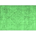 thumbnail image 1 of Ahgly Company Indoor Rectangle Persian Emerald Green Traditional Area Rugs, 3' x 5', 1 of 4