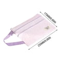 thumbnail image 3 of weibbin Double Layer Zipper Puppy Shape Document Bag A5 Large Capacity Tote for Test Paper Storage Subject Classification, 3 of 5