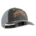 thumbnail image 5 of U.S. Army 2nd Ranger Battalion Embroidered Low Profile Special Cotton Mesh Cap - Black OSFM, 5 of 5