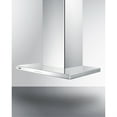 thumbnail image 3 of 30" wide European style convertible wall-mount range hood in stainless steel, 3 of 5