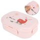 thumbnail image 5 of Fiambrera con contenedor Bento aislado para oficina, escuela, niños, adultos, rosa Khall Tendencias, 5 of 6