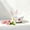 White, variant on Tin Candy Bowl, Metal Decorative Storage Bowl With Bunny Ear Design, Ideal For Children's Holiday Gifts (Yellow 1Pc)
