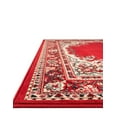 thumbnail image 6 of Unique Loom Reza Collection Area Rug - Washington (2' x 8' 2" Runner Red/Black), 6 of 7