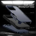 thumbnail image 3 of JETech Case for iPhone 15 Pro 6.1-Inch, Heavy Duty Dual-Layer Rugged Protection, Shockproof Protective Tough Phone Cover with Matte Back (Navy), 3 of 6