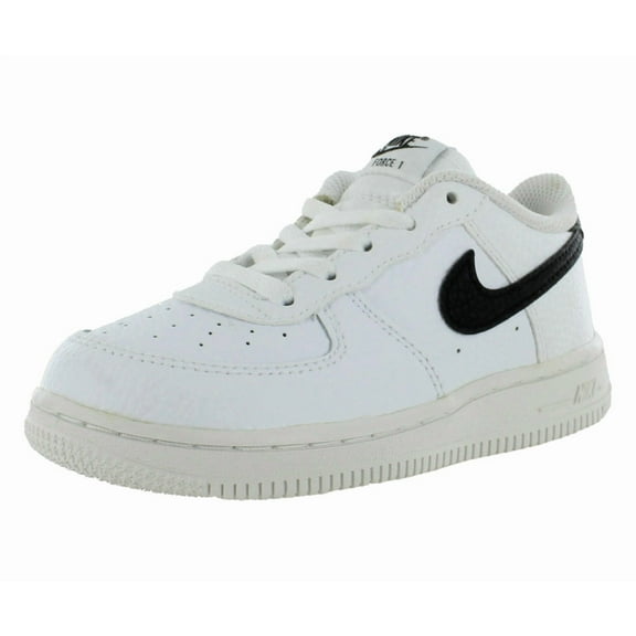 Toddler's Nike Air Force 1 White/Black (CZ1691 100) - 10