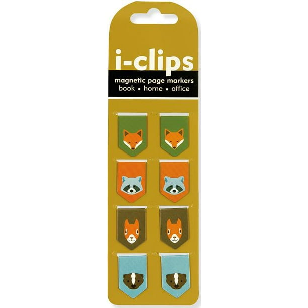 Woodland Friends IClips Page Markers (Set of 8