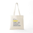 thumbnail image 5 of CafePress - Its A Whisky Thing Tote Bag - Unisex Canvas Tote Bag, Beige, 1-Piece, 5 of 6