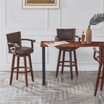 34 in. Broadmoor Extra Tall Barstool, Cappuccino