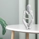thumbnail image 1 of Estatuilla de Estatua de Abstracto Moderno, Escultura, Estante Coleccionable, Estantería, Adorno de Mesa de Café , Blanco Derecha L Macarena Escultura del pensador, 1 of 8