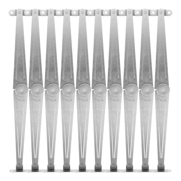 BERTDOMD 10pcs Adjustable Cabinet Support Pull Rods Practical Furniture Metal Support Rods