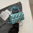 thumbnail image 3 of Bolso de hombro compuesto Hilo bordado Durable Mujer Ocio diario (Azul), 3 of 8