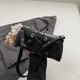 thumbnail image 1 of Bolso de mano de alta calidad con textura de moda para mujer, bolso de hombro sencillo con lazo versátil, tendencia coreana 2025, 1 of 5