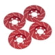 thumbnail image 1 of Pinza de freno de la rueda RC Modelo de simulación de la aleación de aluminio Crawler Actualiza el reemplazo de estilo de automóvil para Axial SCX10 90048 Paquete rojo de 4 Inevent FN001268-02, 1 of 7