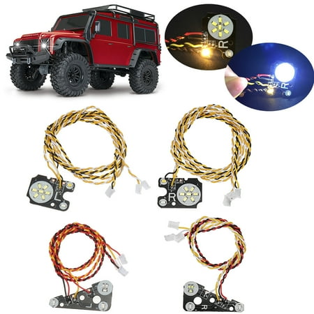 Traxxas Pull Start - Led Light for Rc Models Car Trucks Led Light Kit Quick Start High Concentration Rc Car Headlights Taillight for Truck Rc Car Tank TRAXXAS Trx4 Rc Car Accessories Kids Toys